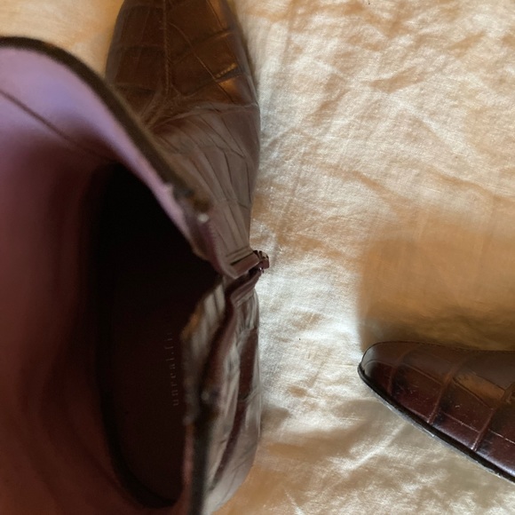 Unreal Fields Doric Boot 37 Brown Crocodile - Picture 6 of 7